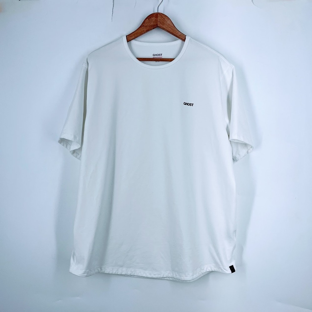 Ghost Golf Mens White Performance Short Sleeve Logo T-Shirt Size XXL - Picture 1 of 13